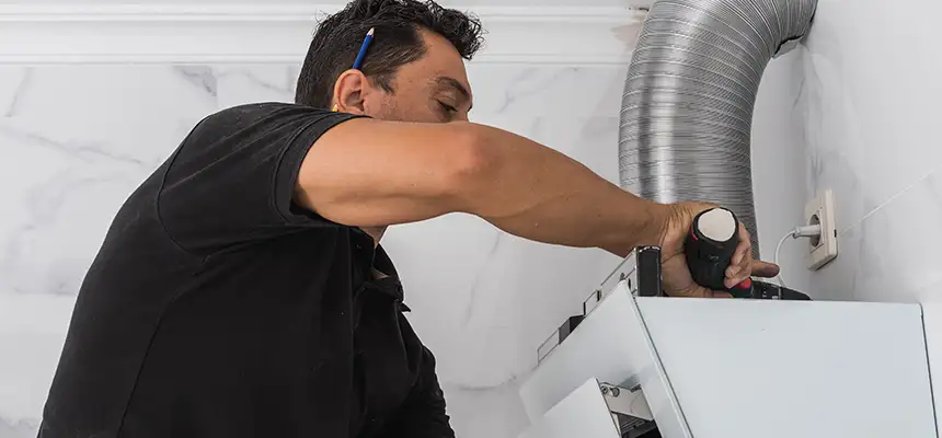 Precision In-wall Dryer Vent Cleaning & Rerouting Corrections in Burleson, TX